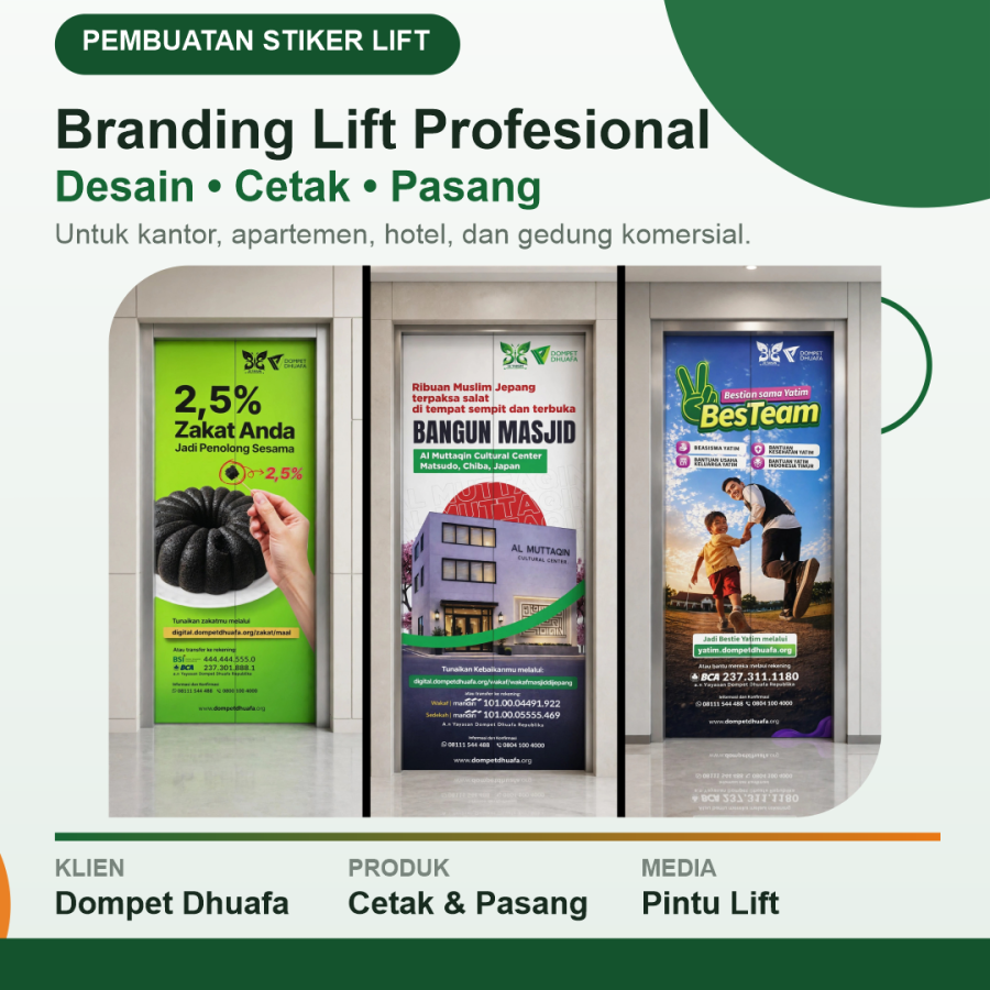 Branding Stiker Lift